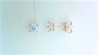 Earrings Woman 4punte in Rose Gold Zirconia P.L. ZIRC PI S/Z 1.20 R